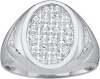 0.25 CTW Diamond Men's Cluster Ring CSSGQ0148/10KW